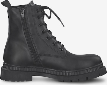 TAMARIS Lace-Up Ankle Boots in Black