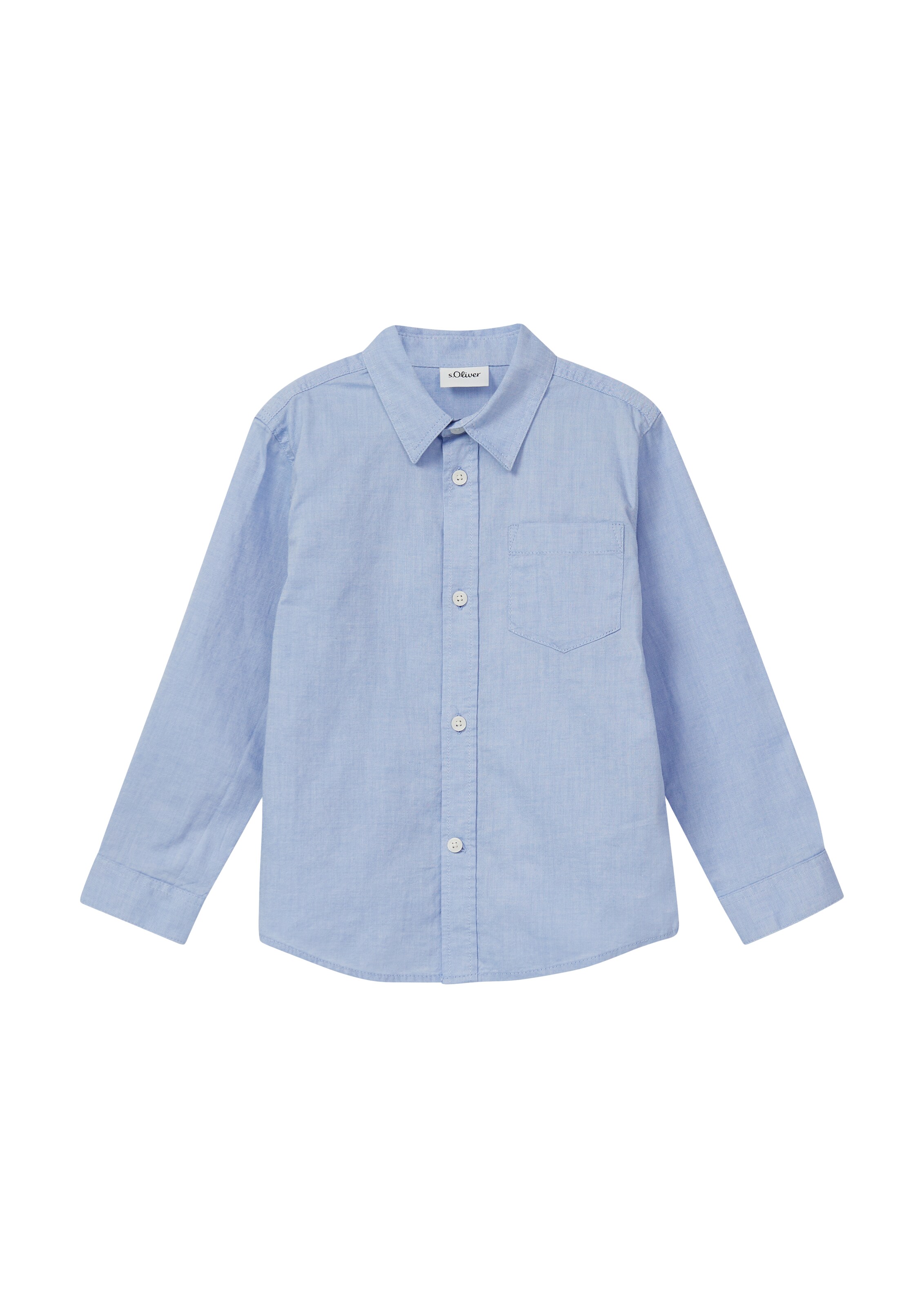 Coupe regular Chemise s.Oliver en bleu : devant