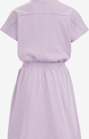 WE Fashion - Vestido em roxo