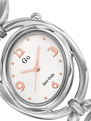 GO GirlOnly - Reloj analógico en plata