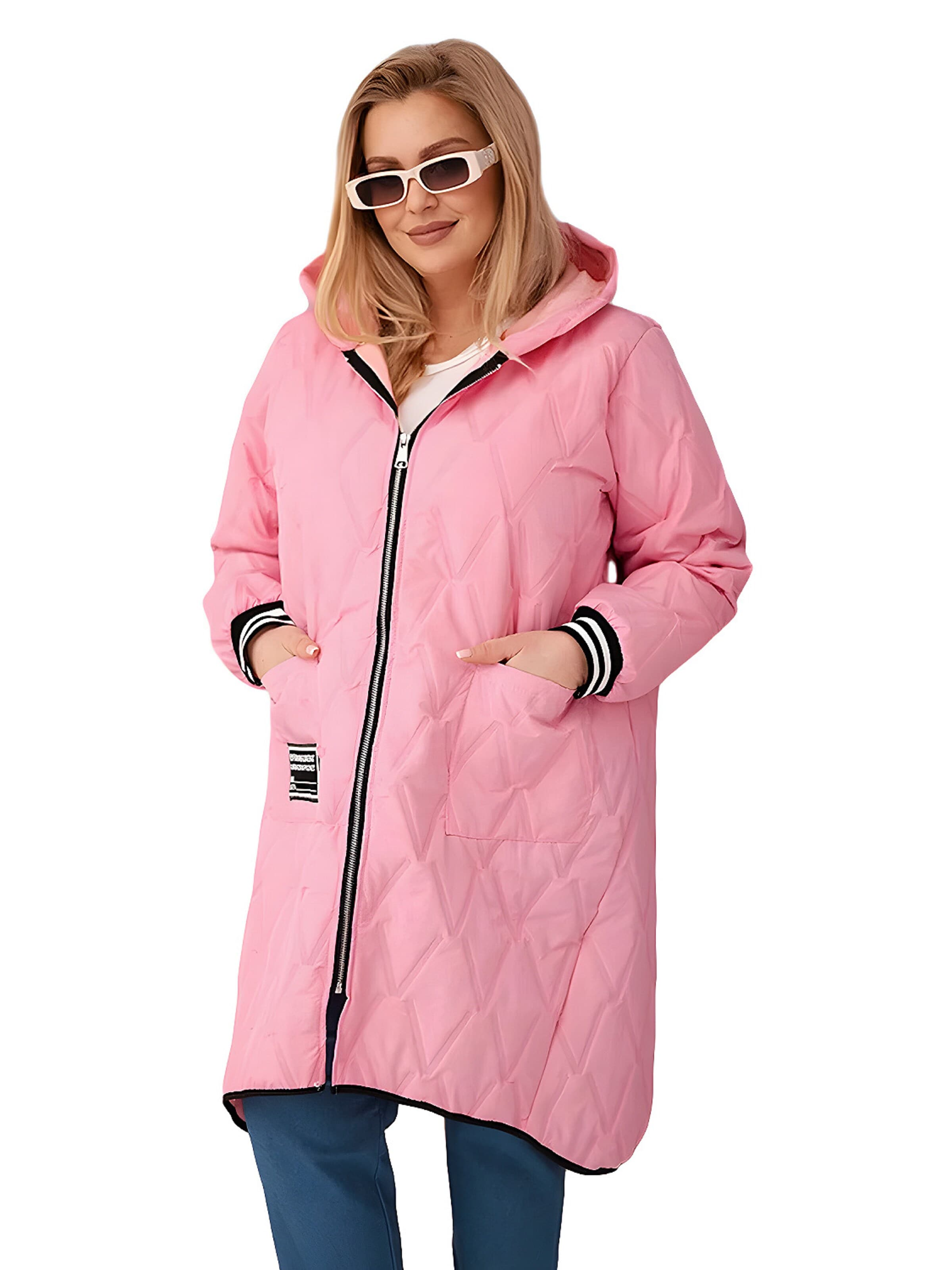 Lumera Tussenmantel in Roze: voorkant