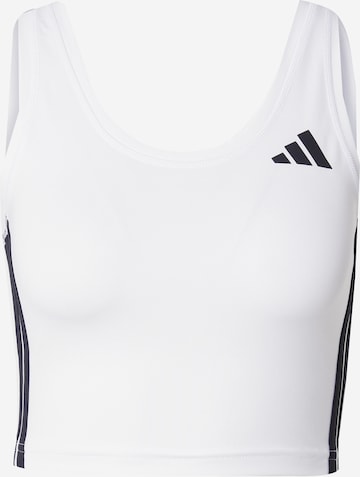 ADIDAS PERFORMANCE Sporttop in Weiß: Vorderseite