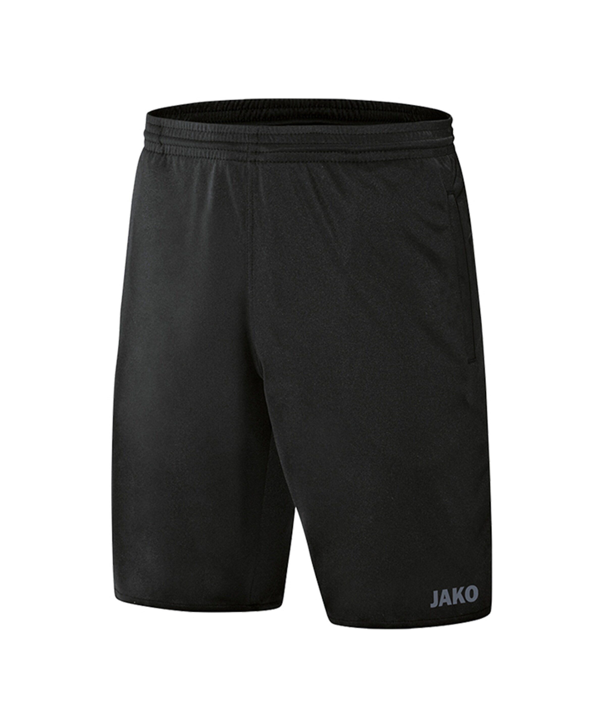 JAKO Regular Workout Pants in Black: front