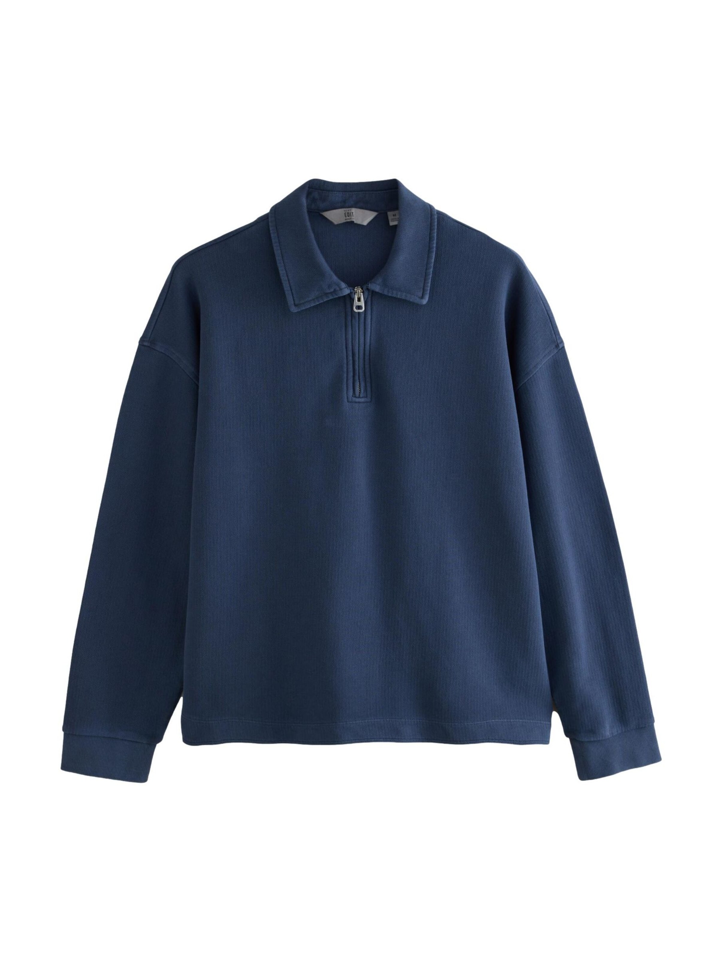 Next Shirt in Blue: front