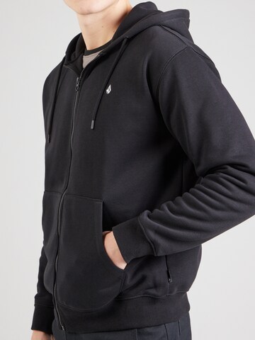 Volcom - Sudadera con cremallera en negro
