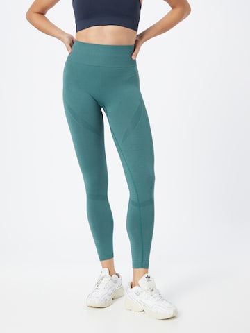 Athlecia Skinny Sports trousers 'Nagar' in Green: front