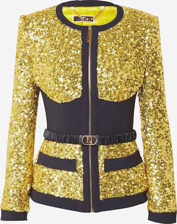 Elisabetta Franchi Between-Season Jacket in Yellow: front