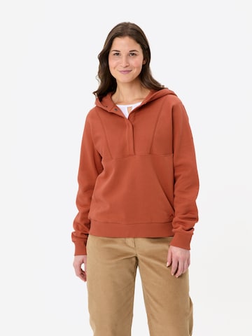 VAUDE Trui 'Manukau' in Oranje: voorkant
