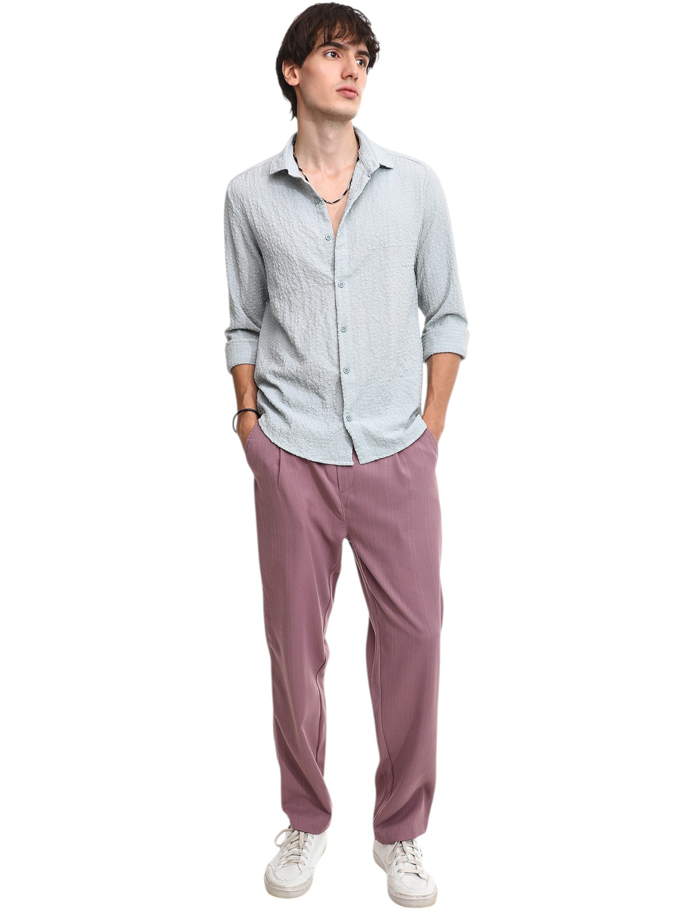 Campus Sutra Tavaline suurus Triiksärk 'Tiana', värv hall