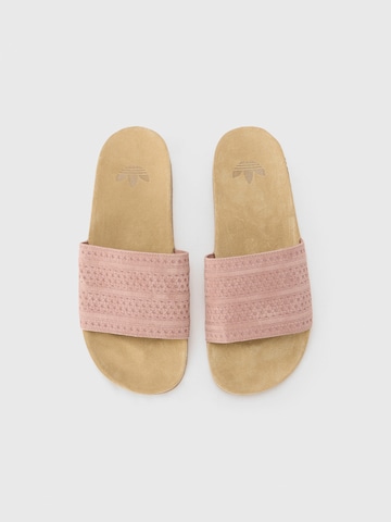 ADIDAS ORIGINALS Plätu 'ADILETTE', värv roosa