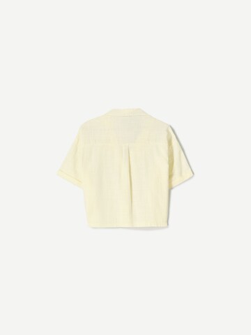 Camicia da donna di Bershka in giallo