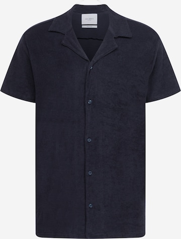 Les Deux Button Up Shirt in Blue: front