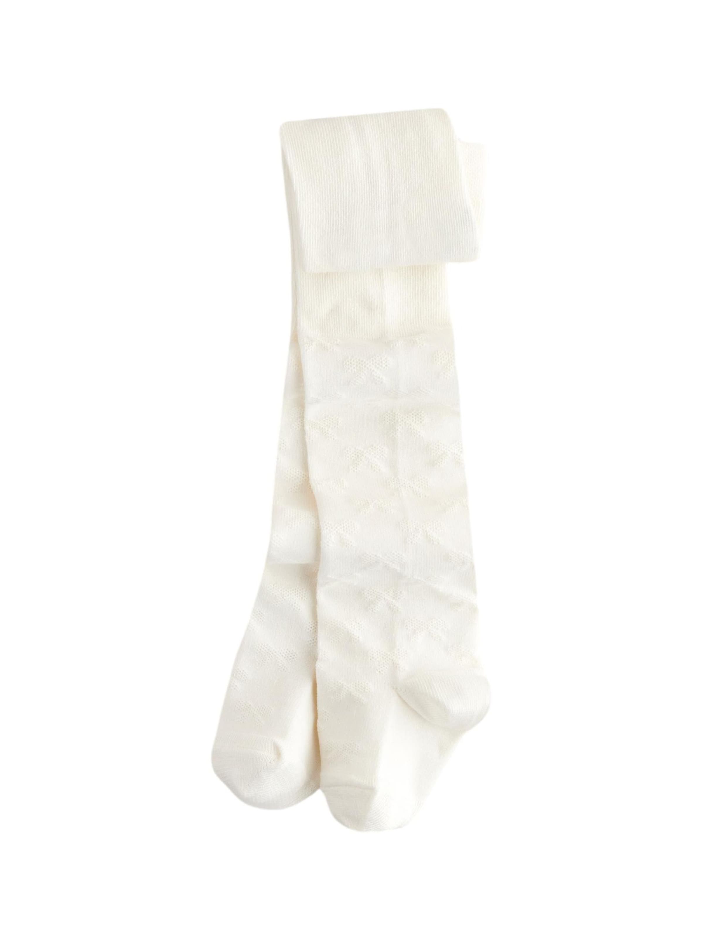 Collant Next en blanc : devant