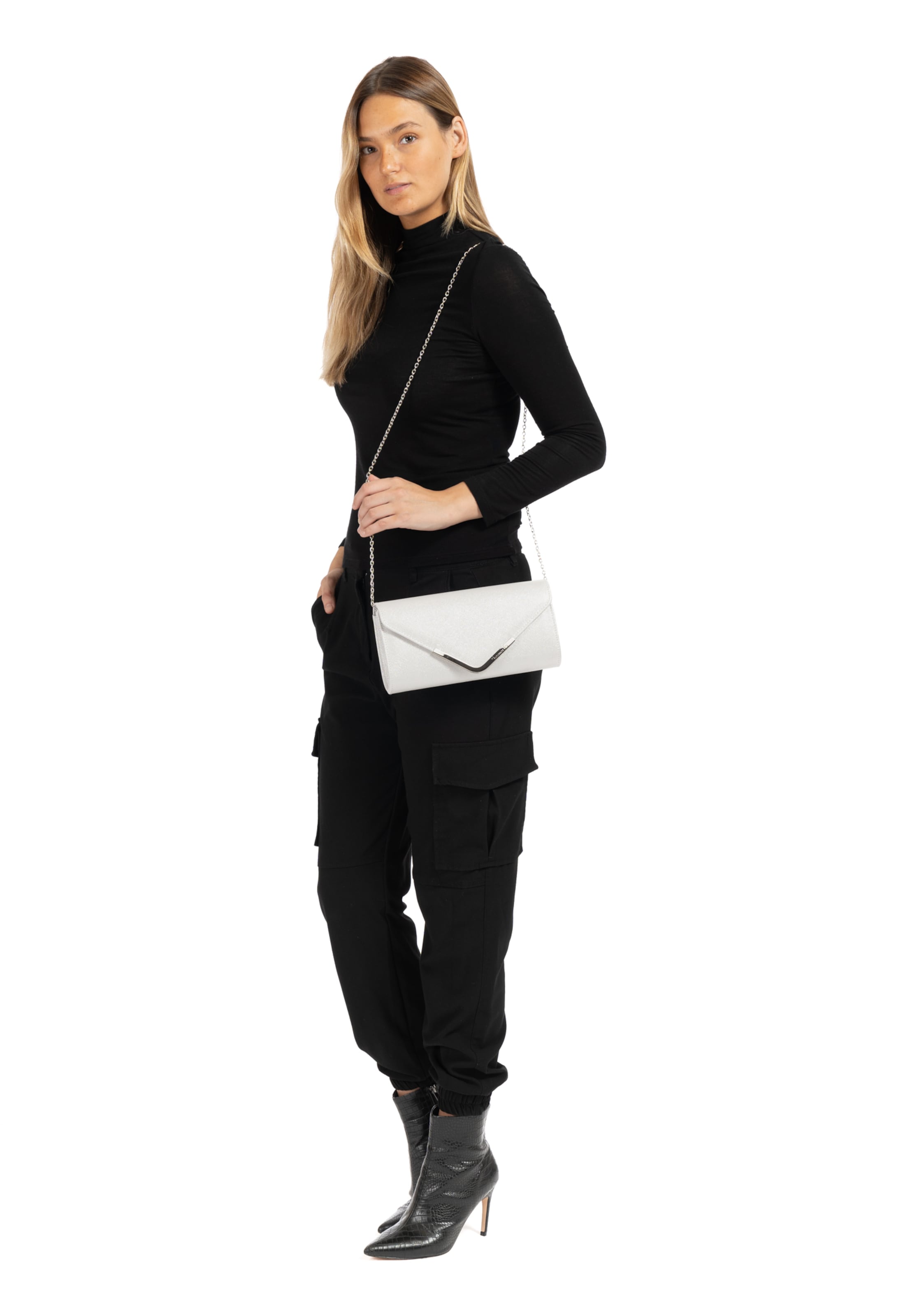 Pochette 'Amalia' di Tamaris in bianco: frontale