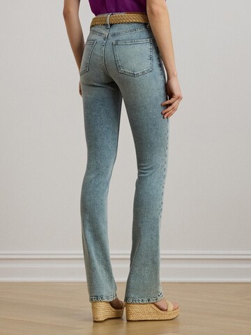 Coupe slim Jean Lauren Ralph Lauren en bleu