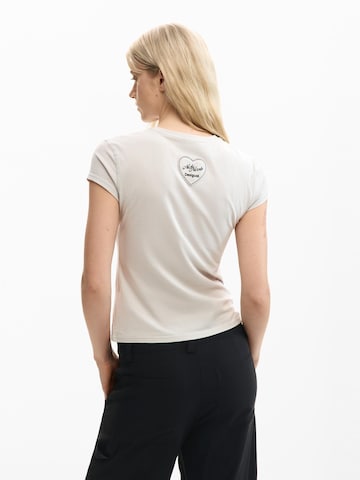 T-shirt Desigual en beige