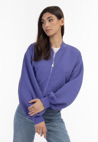MYMO Prehodna jakna | vijolična barva: sprednja stran