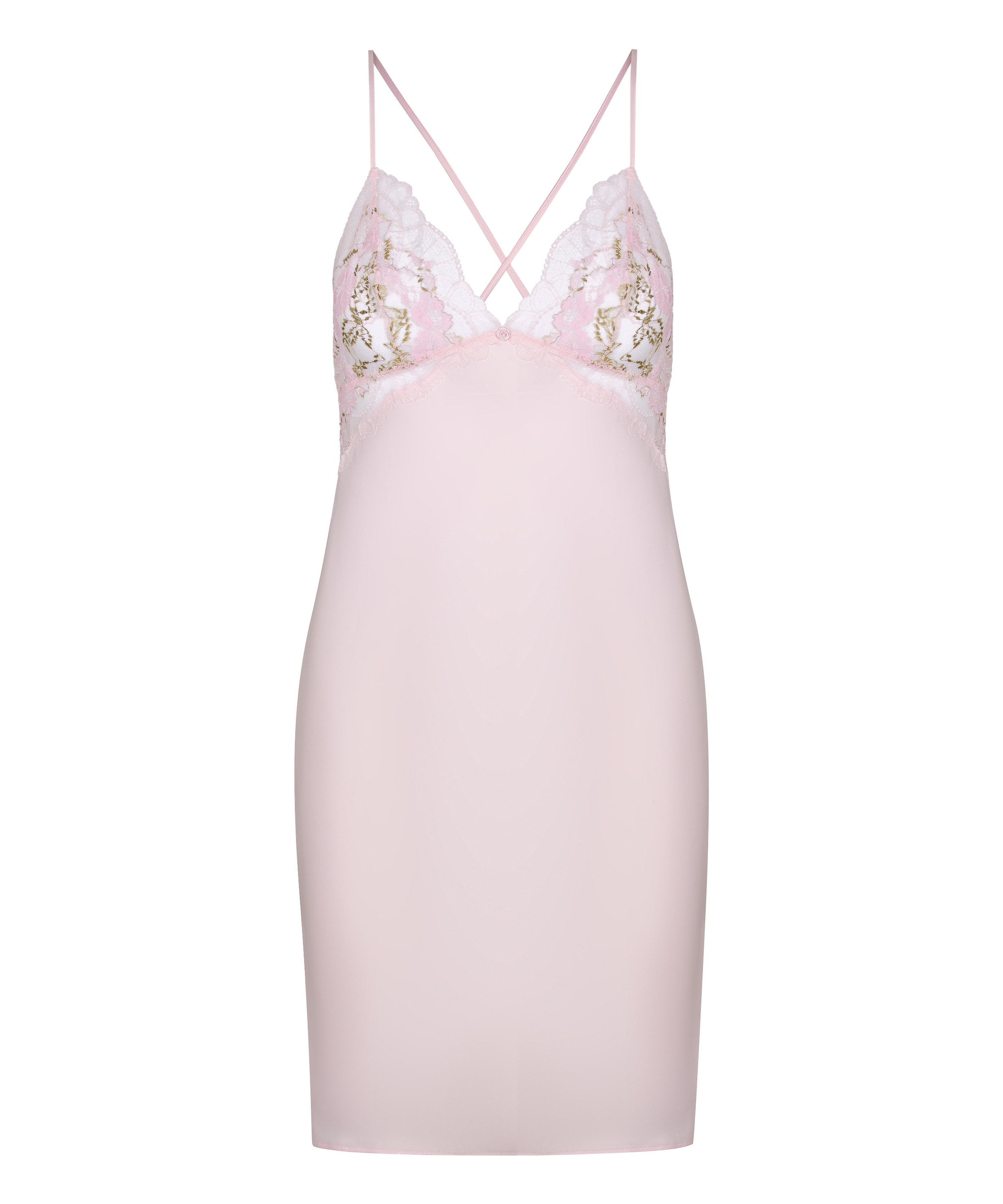 Hunkemöller Negligé 'Miri' in Roze: voorkant