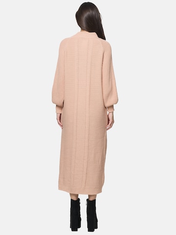 Robes en maille Elara en beige