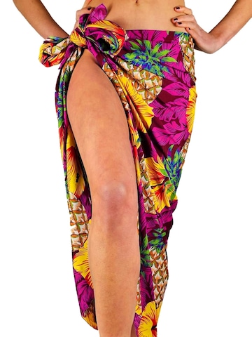 Foulard 'Pineapple Hibiscus' King Kameha en rose