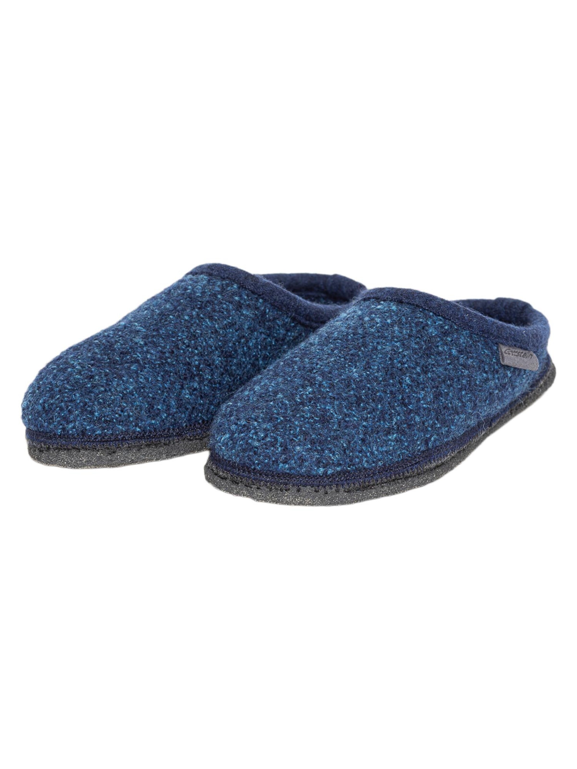 Gottstein Huisschoenen 'Wool Venture' in Blauw