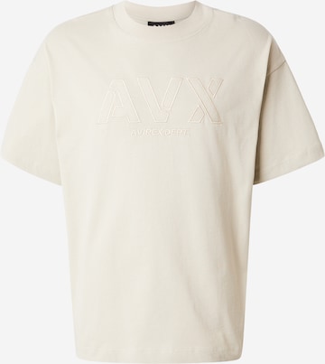 T-Shirt 'VELOCITY' Avirex en beige : devant