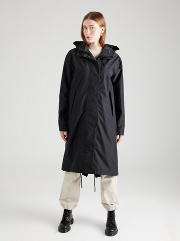 Manteau outdoor 'Astrid' Didriksons en noir : devant