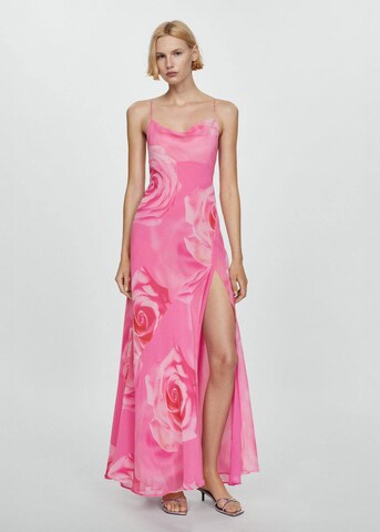 MANGO Summer Dress 'Rosa' in Pink: front