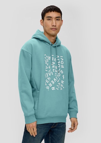 s.Oliver Sweatshirt in Blau: Vorderseite