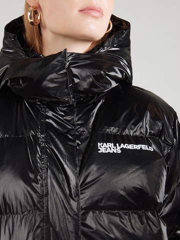 Manteau d’hiver KARL LAGERFELD JEANS en noir