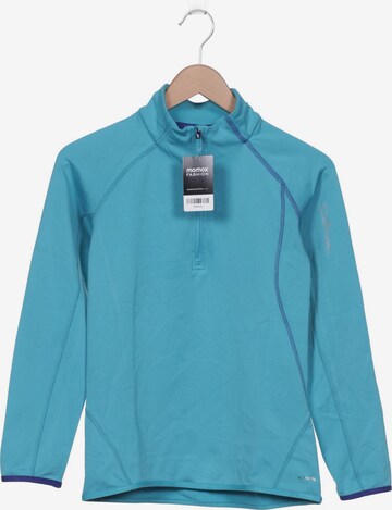 SALOMON Sweatshirt & Zip-Up Hoodie in S in Blue: front