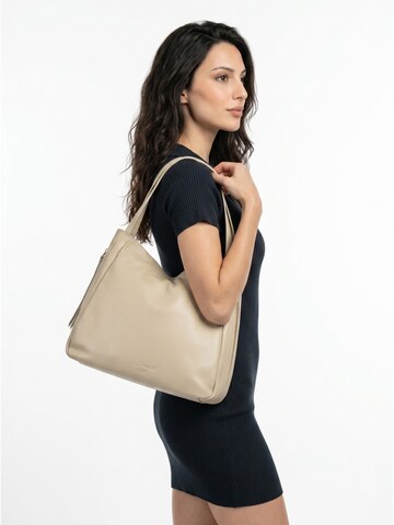 Samantha Look Crossbody Bag in Beige