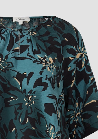 s.Oliver Blouse in Blue