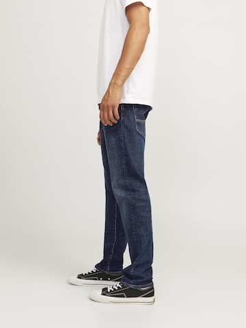 JACK & JONES Tapered Farkut 'JJIMIKE JJFOX CB 055' värissä sininen
