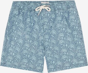 Scalpers Kratke kopalne hlače 'Marker' | modra barva: sprednja stran