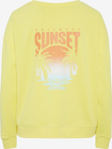 CHIEMSEE Sweatshirt in Gelb
