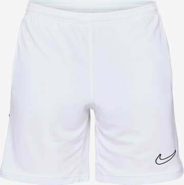 NIKE Spodnie sportowe 'ACD25' w kolorze biały: przód