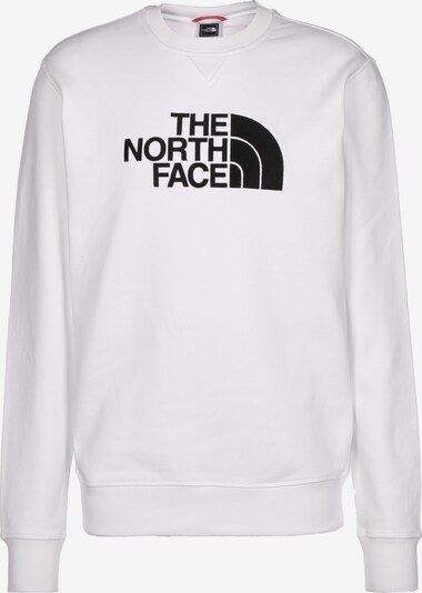 THE NORTH FACE Sweat-shirt 'Drew Peak' en noir / blanc, Vue avec produit
