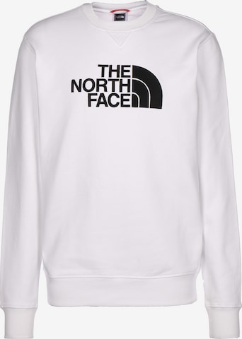 THE NORTH FACE Sweatshirt 'Drew Peak' i vit: framsida