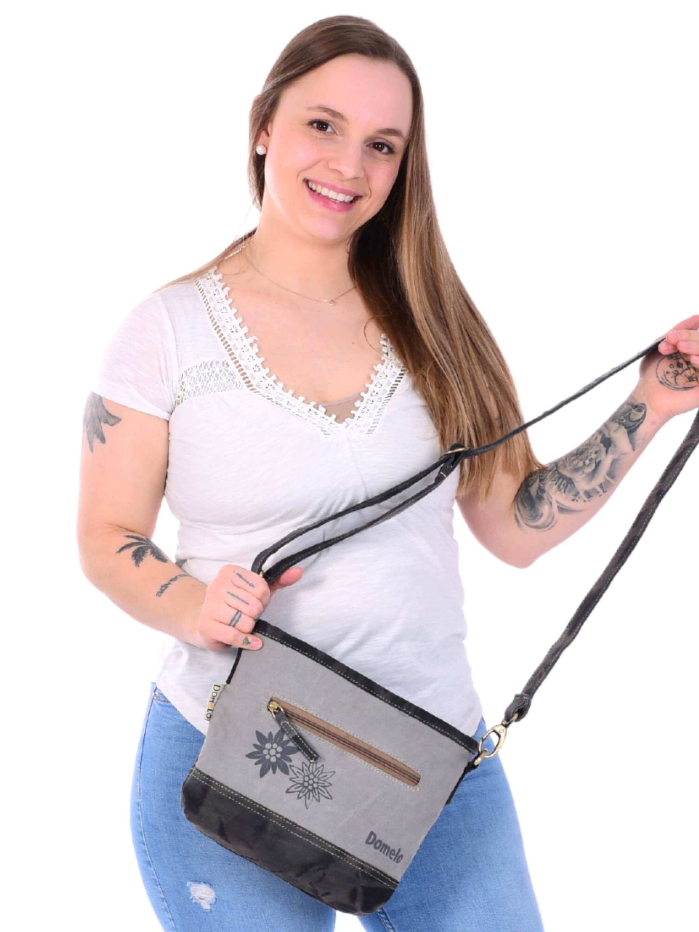 DOMELO Crossbody Bag 'Domelo' in Grey