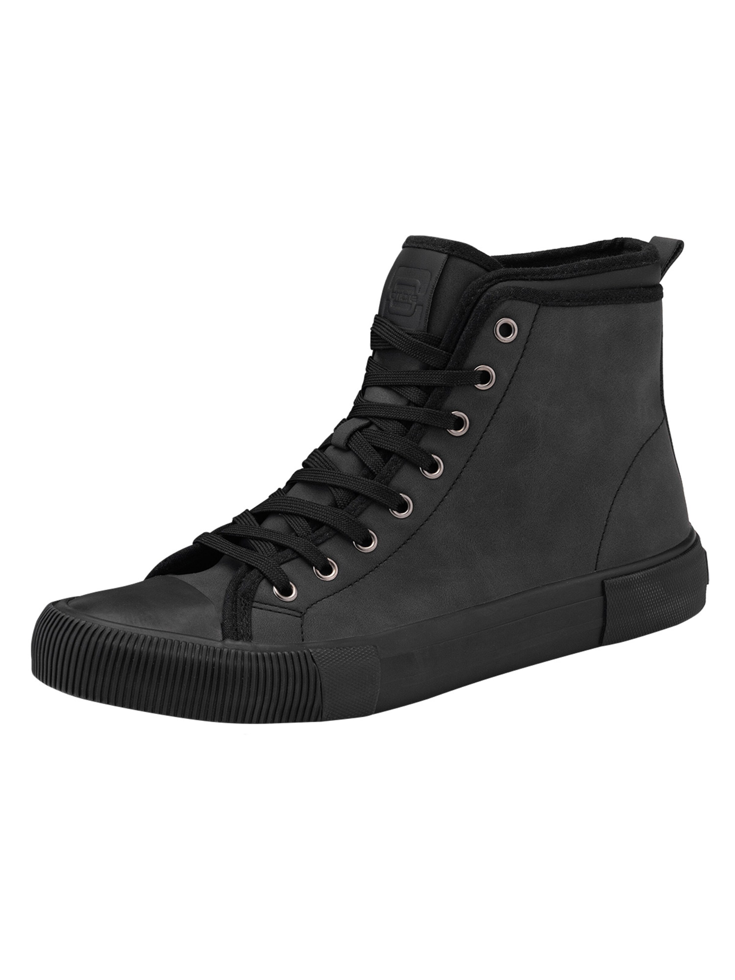 Ombre Sneakers hoog in Grijs: voorkant