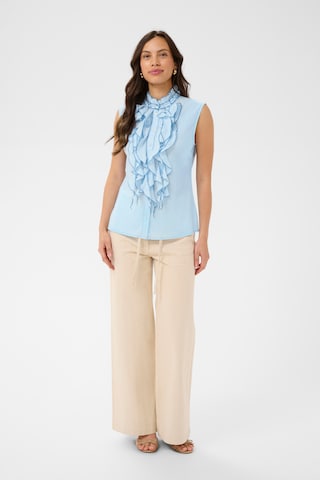 SAINT TROPEZ - Blusa 'TilliSZ' em azul