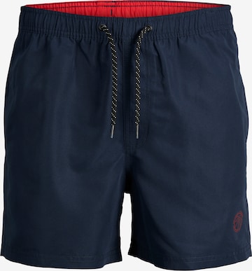 JACK & JONES Zwemshorts 'FIJI' in Blauw: voorkant