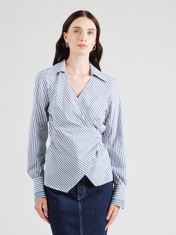 BOSS Blouse 'Bekania' in Blue: front