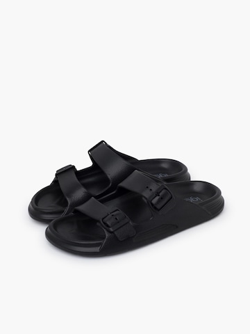 Claquettes / Tongs IGOR en noir