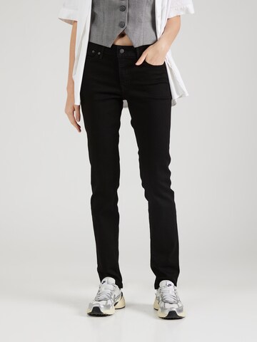 LEVI'S ® Slim fit Jeans '712' in Black: front