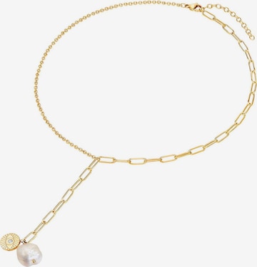 Lulu & Jane Necklace in Gold: front