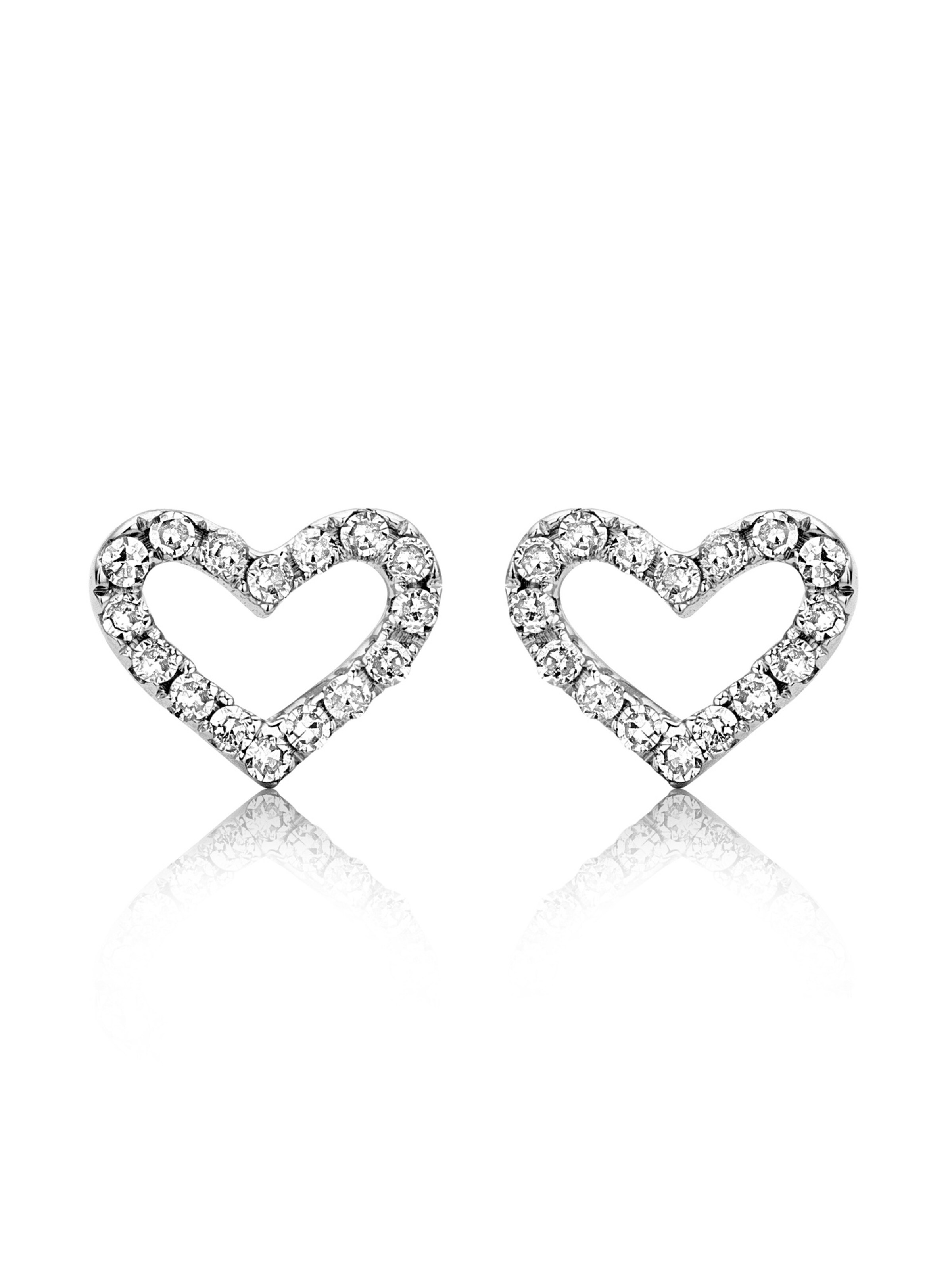 DIAMANT LETERNEL Ohrringe‌‌‌‌‌‌‌‌‌‌ in Silber: Vorderseite