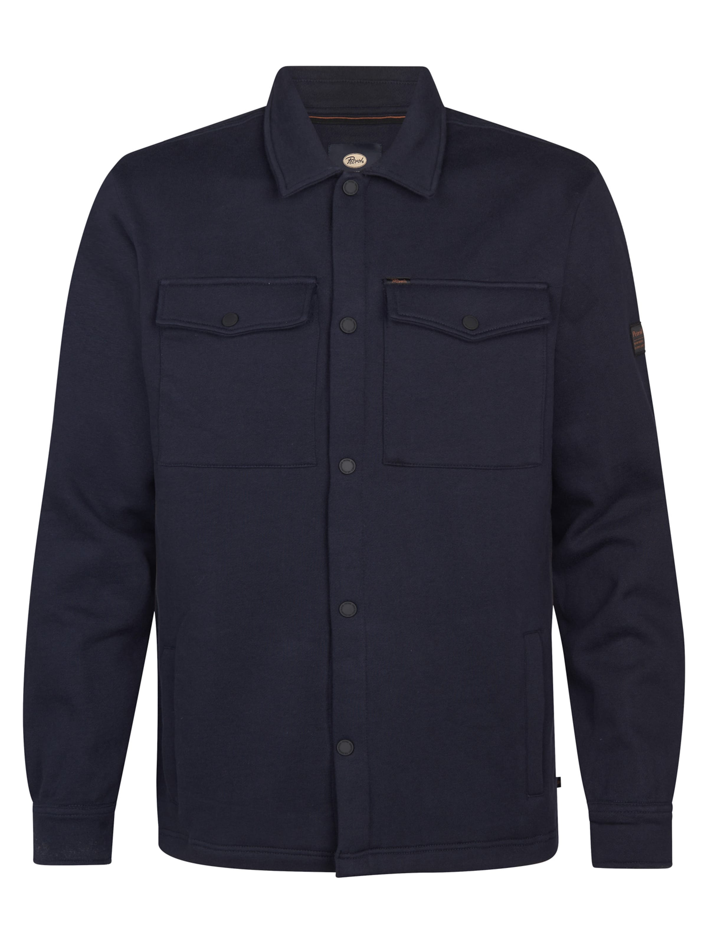 Petrol Industries Φθινοπωρινό και ανοιξιάτικο μπουφάν 'Chehalis' σε μπλε: μπροστά