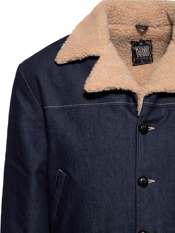 King Kerosin Winter Jacket in Blue
